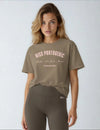 City Lifestyle T-Shirt In Bronzed Olive