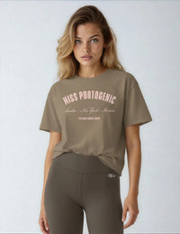 City Lifestyle T-Shirt In Bronzed Olive