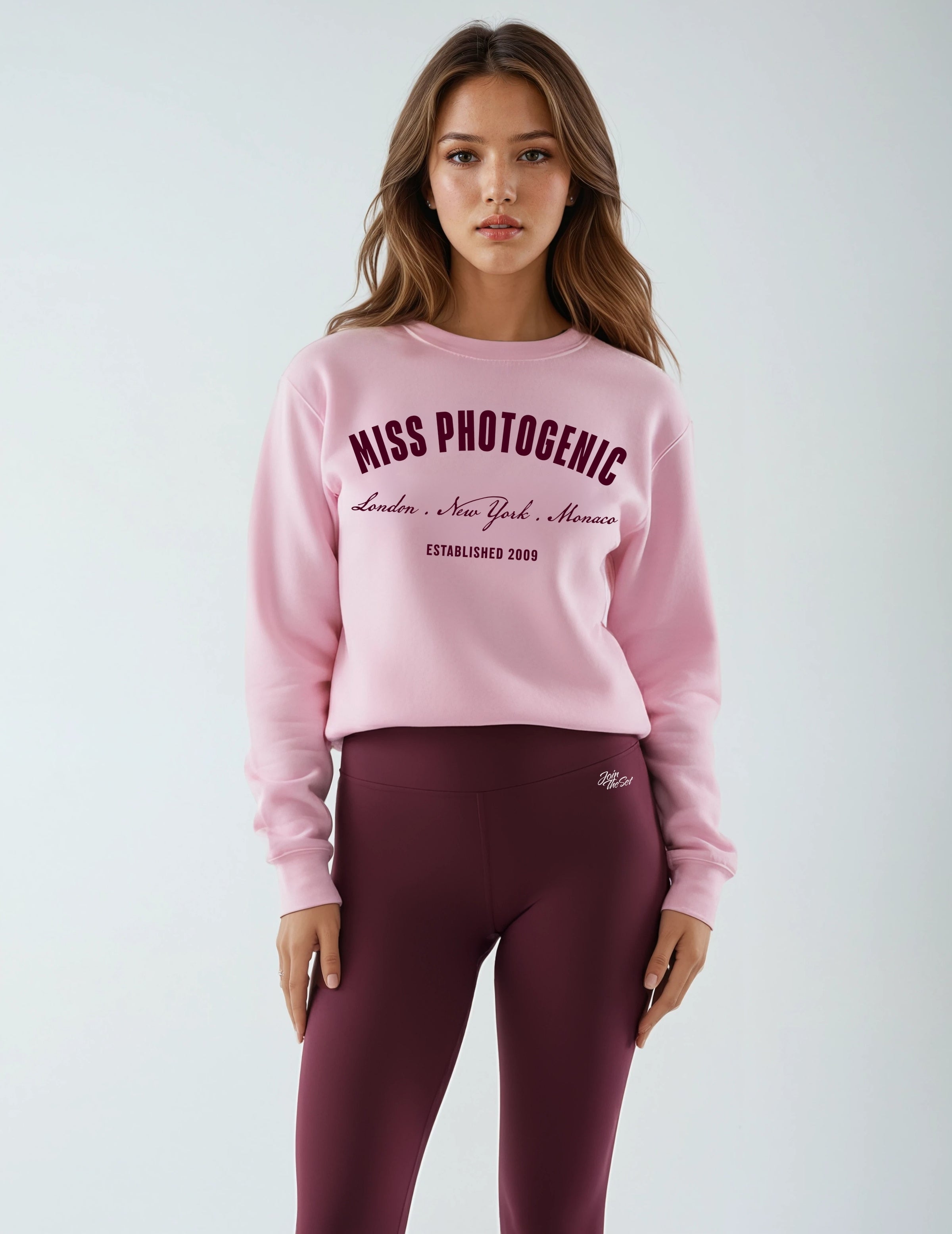 City Lifestyle Sweatshirt In Mimi Pink