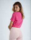 City Lifestyle T-Shirt In Bright Pink