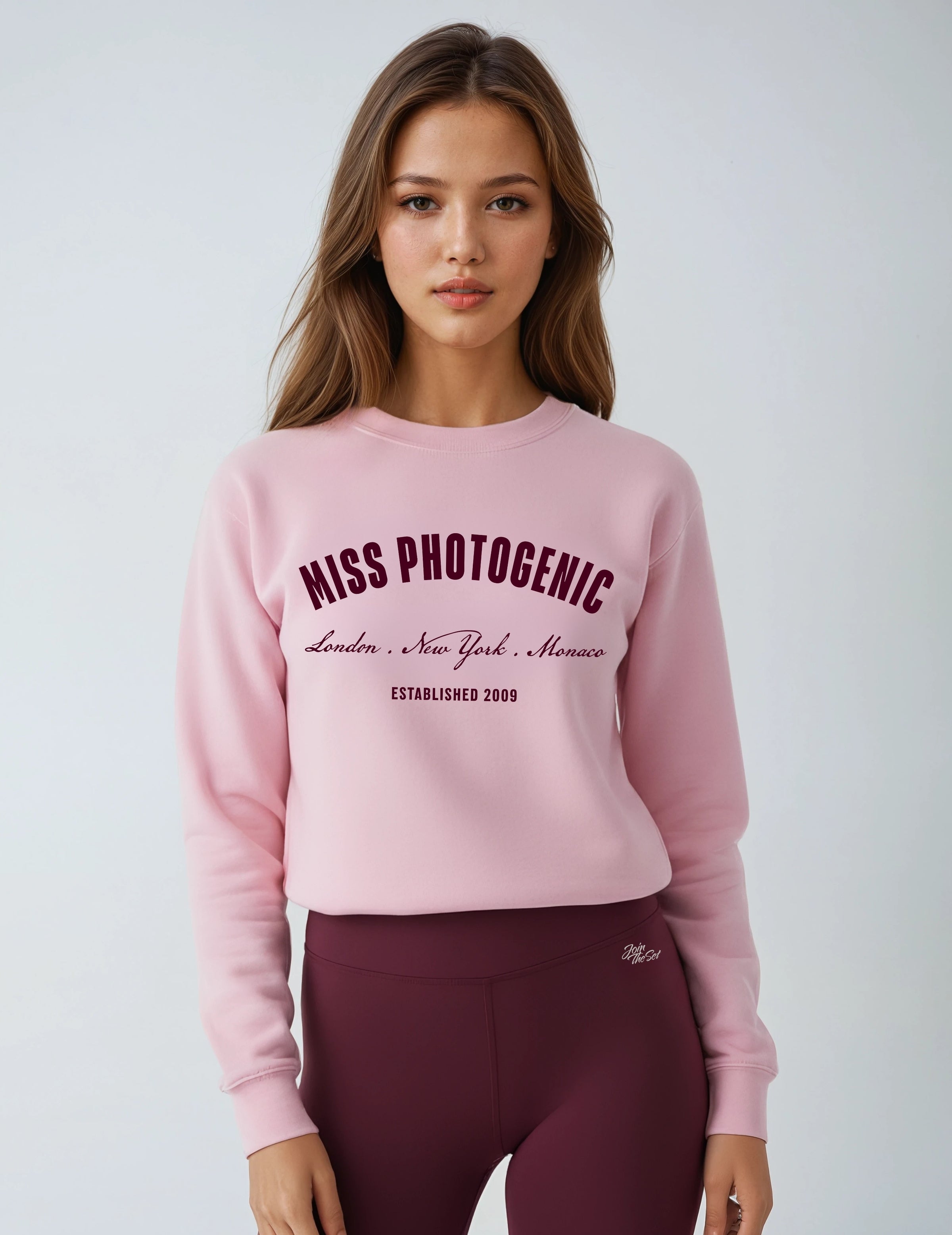 City Lifestyle Sweatshirt In Mimi Pink