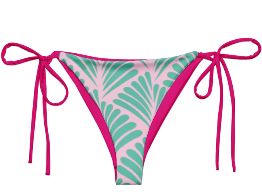 Miss Photogenic Pattern Print Bikini Bottom