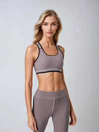Join The Set Reel Sports Bra - Mocha