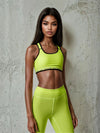 Join The Set Reel Sports Bra - Lime