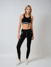 Miss Photogenic SPORT Yoga Crop Top - Black