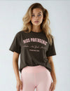 City Lifestyle T-Shirt In Chocolate