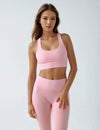 Signature Join The Set Leggings in Rose Pink