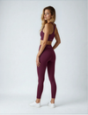 Signature Join The Set Leggings in Burgundy