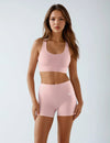 Signature Join The Set Shorts in Rose Pink