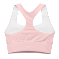 Signature Sports Bra in Rose Pink