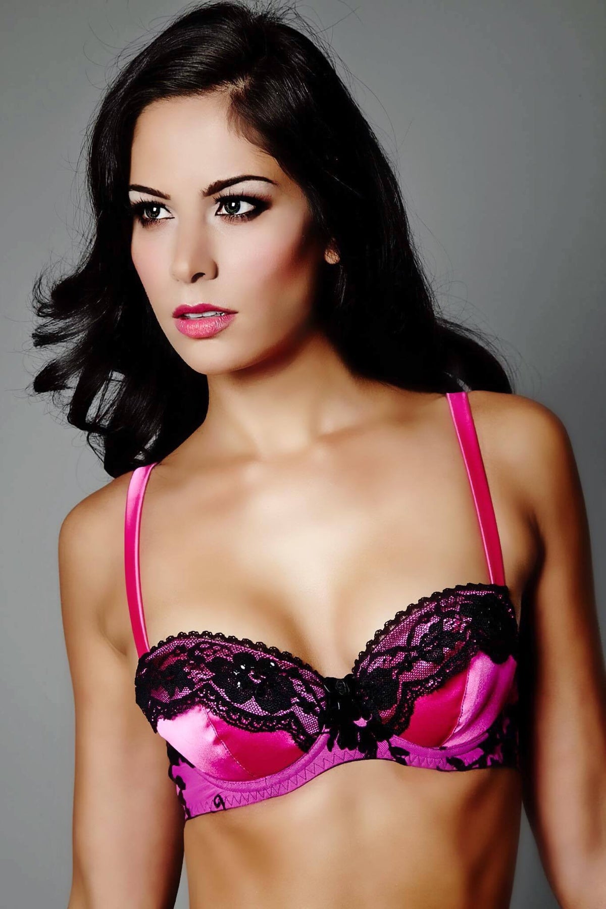 Lace That Enveloped A Rose Balcony Bra (GOLD Collection), Bras - Miss Photogenic