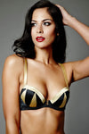 Truly Miss Photogenic Black Plunge Bra (GOLD Collection), Bras - Miss Photogenic