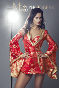 Rubies Of The Orient Kimono (GOLD Collection), Kimonos - Miss Photogenic